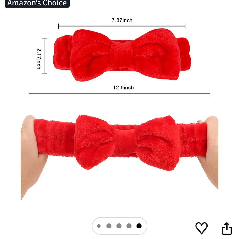 4 PACK Spa headband
